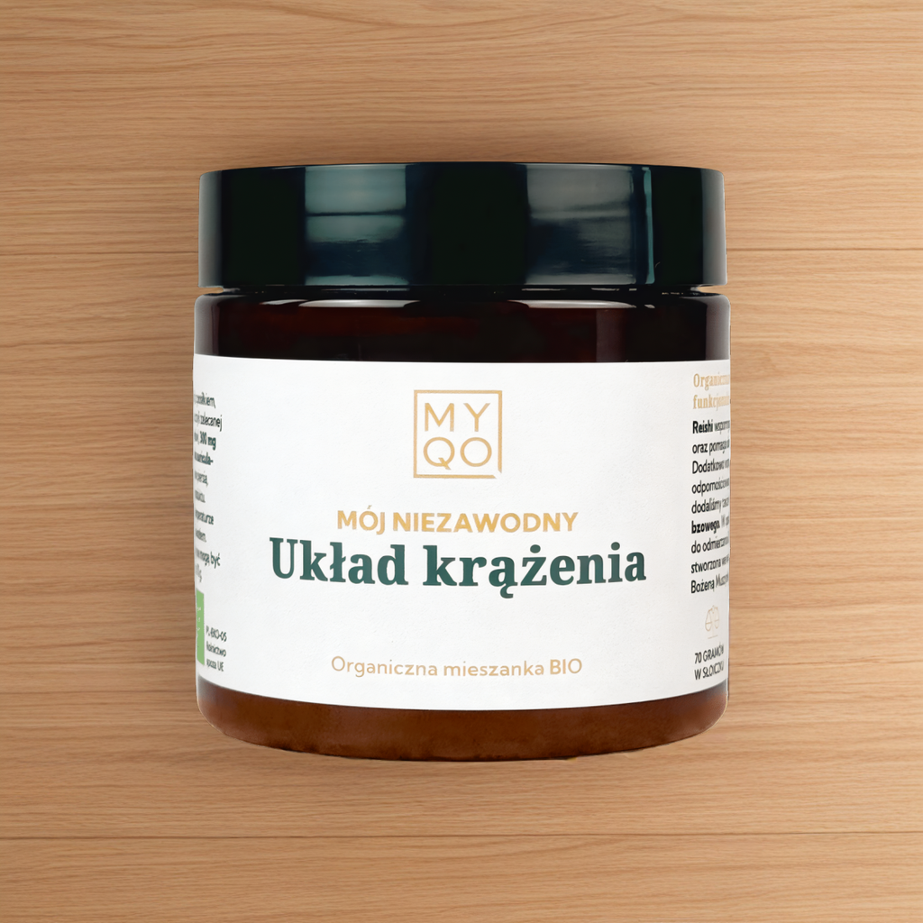 Mój niezawodny Układ krążenia MYQO - Wspiera Twoje serce- W proszku 70 g