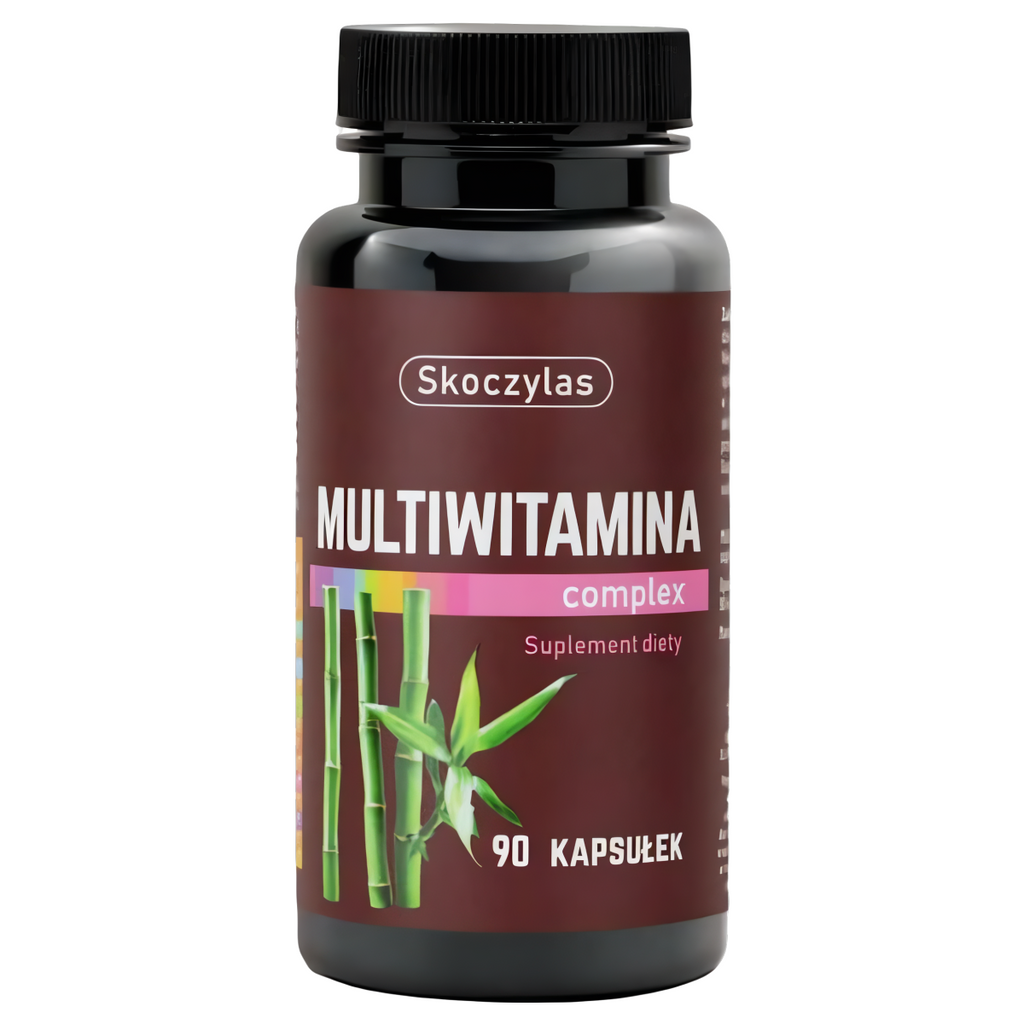Multiwitamina Complex Krzem z bambusa, bor, jod Skoczylas - 90 kapsułek