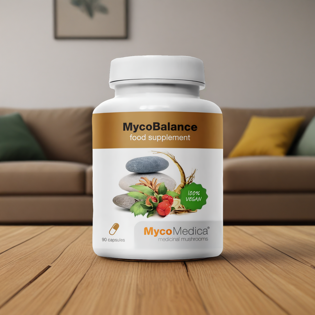 MycoBalance MycoMedica - Wzmacnia odporność i dodaje energii - 90 kapsułek