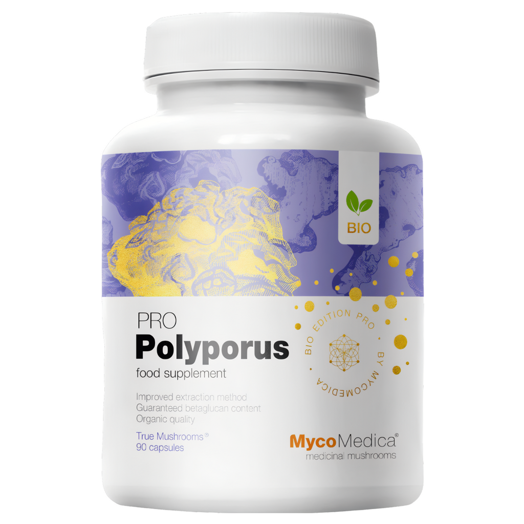 MycoMedica Polyporus PRO 30 % - Żagiew wielogłowa - 90 kapsułek