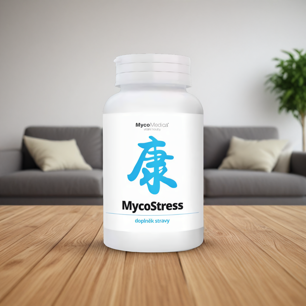 MycoStress MycoMedica - Pomaga wyciszyć umysł i ciało - 180 tabletek
