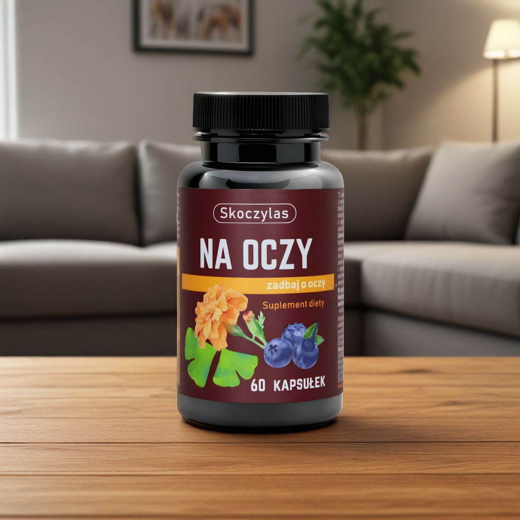 Na oczy Skoczylas - suplement diety wspomagający wzrok - 60 kapsułek