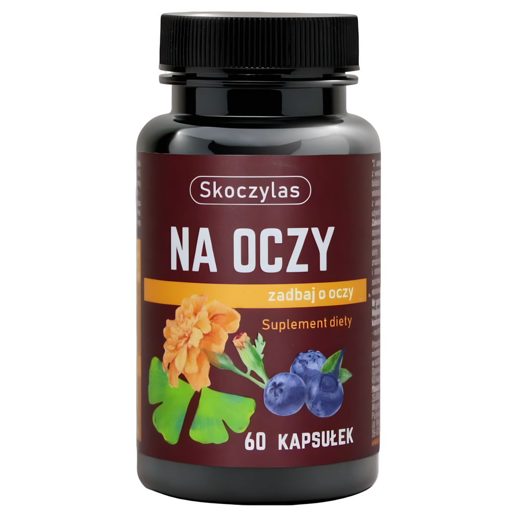 Na oczy Skoczylas - suplement diety wspomagający wzrok - 60 kapsułek