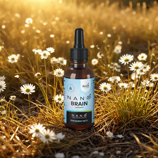 Nano Brain SATI Labs - Wspomaga prace mózgu i układu nerwowego - 50 ml
