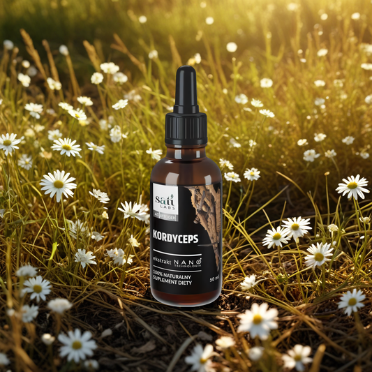 Nano Kordyceps SATI Labs - Wspiera układ odpornościowy, poprawia wydolność - 50 ml