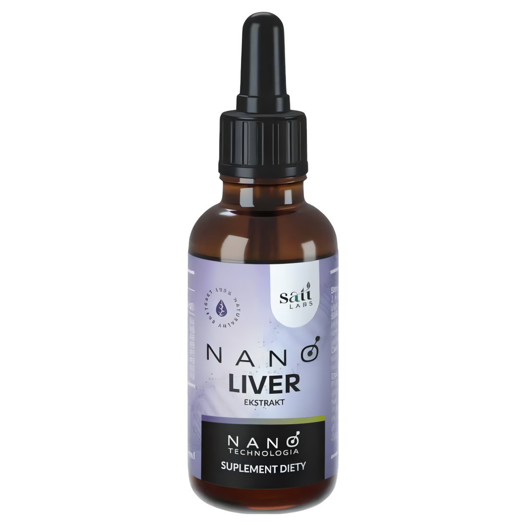 Nano Liver SATI Labs - Wsparcie dla zdrowej wątroby - 50 ml