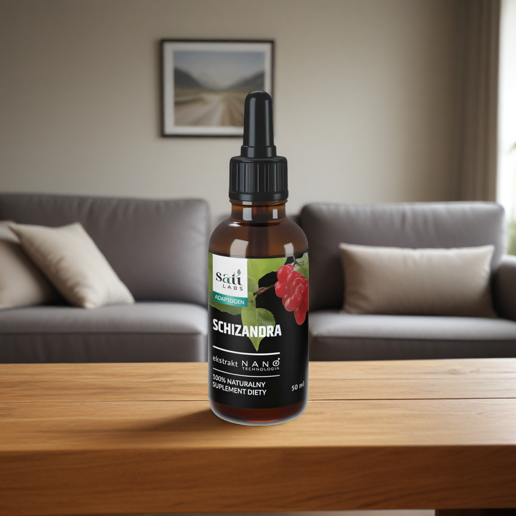 Nano Schizandra SATI Labs - Wspiera układ nerwowy - 50 ml