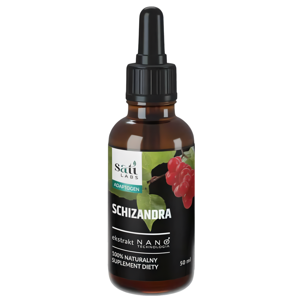 Nano Schizandra SATI Labs - Wspiera układ nerwowy - 50 ml
