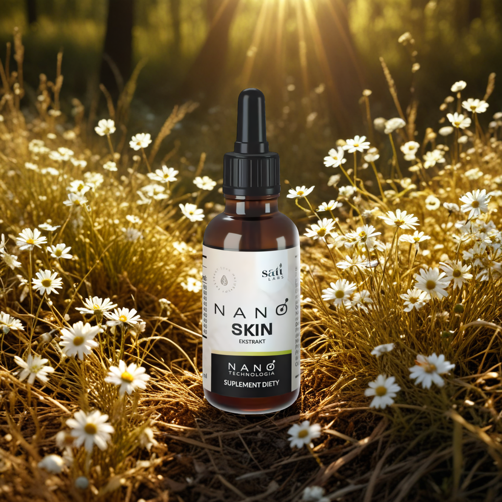 Nano Skin SATI Labs - Wspiera zdrową skórę, włosy i paznokcie - 50 ml