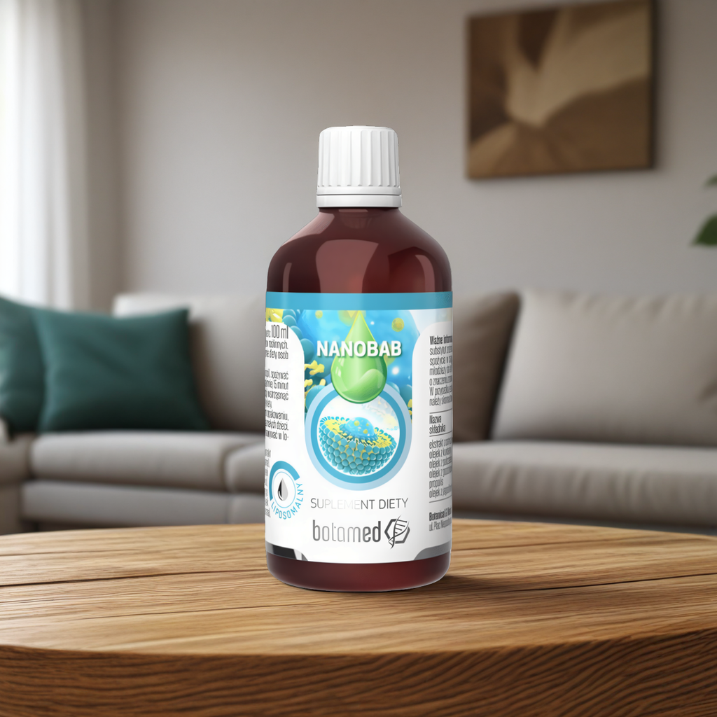 NANOBAB Botamed - Liposamlna formuła na bazie ekstraktów roślinnych - 100 ml