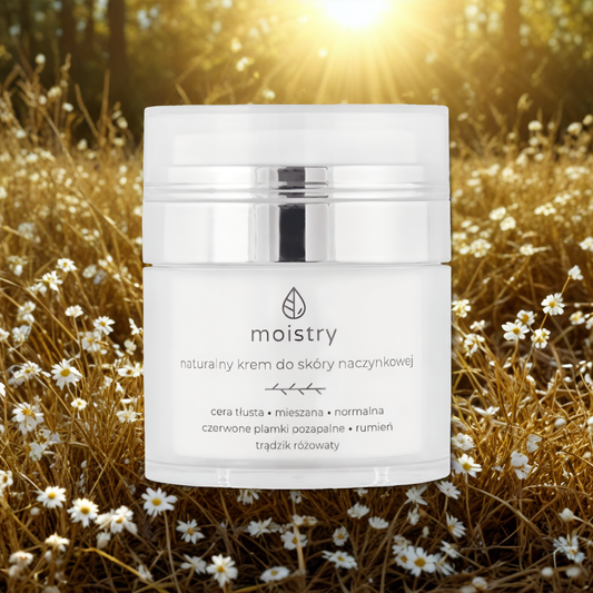 Naturalny krem do skóry naczynkowej Moistry - 15 ml - 50 ml (Pojemnosc: 15-ml)