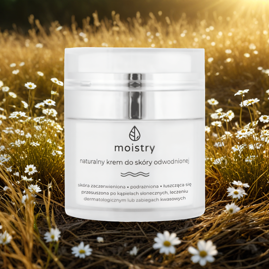 Naturalny krem do skóry odwodnionej Moistry - 15 ml- 50 ml (Pojemnosc: 15-ml)
