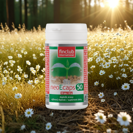 NeoEcaps50 Finclub - Źródło witaminy E - 60 kapsułek