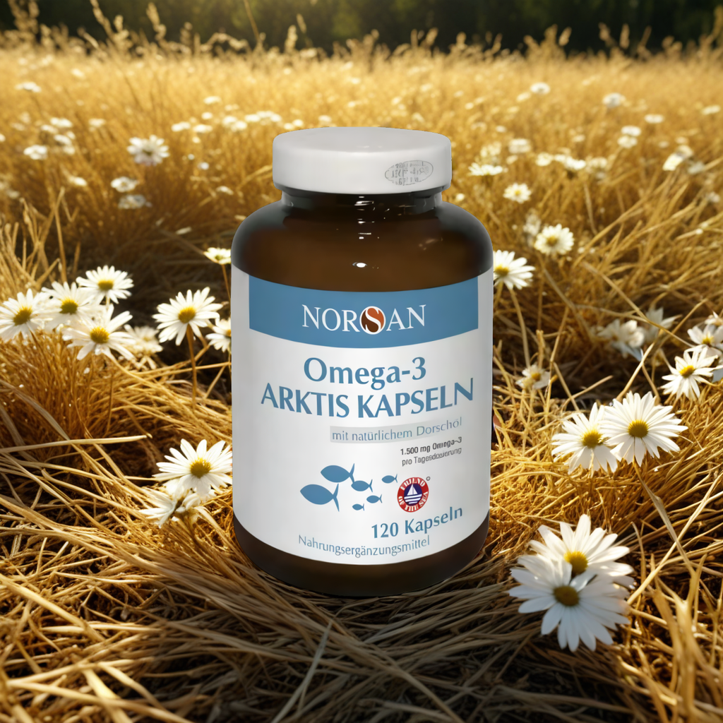 Norsan Omega-3 ARKTIS Kapsułki z naturalnym olejem z dorsza 1500 mg - 120 kapsułek