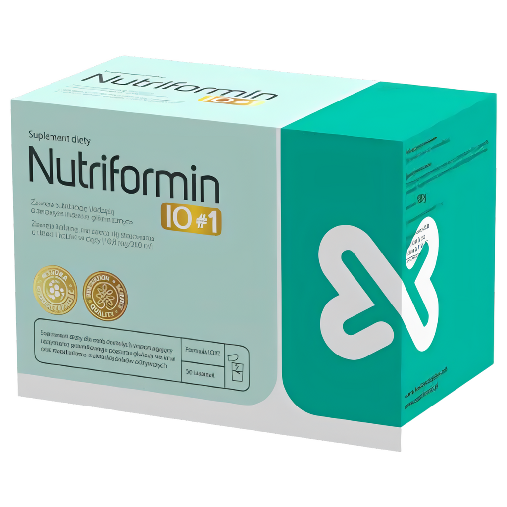 Nutriformin IO#1 Wsparcie metabolizmu i poziomu glukozy - 30 saszetek