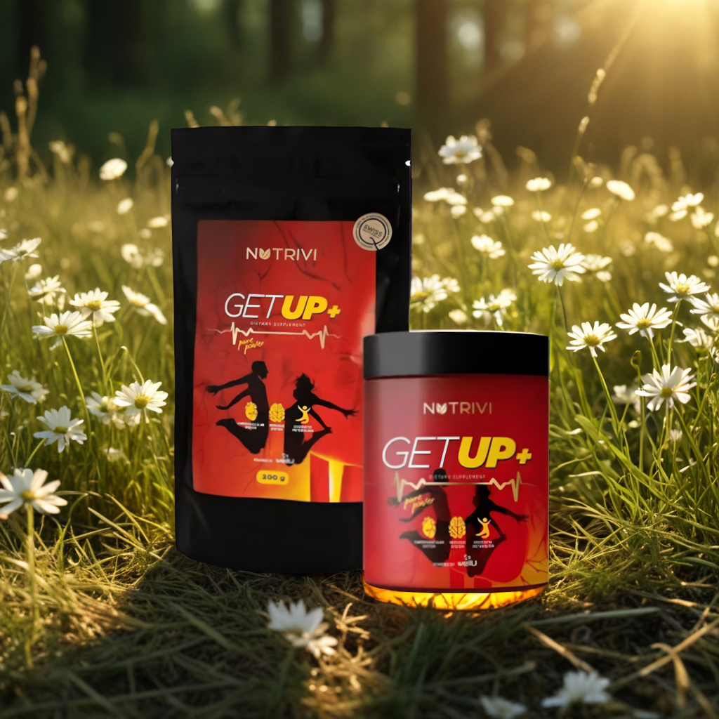 NUTRIVI Get UP WellU - Pobudza, dodaje energii - 100g, 200g (Pojemnosc: 100-g)