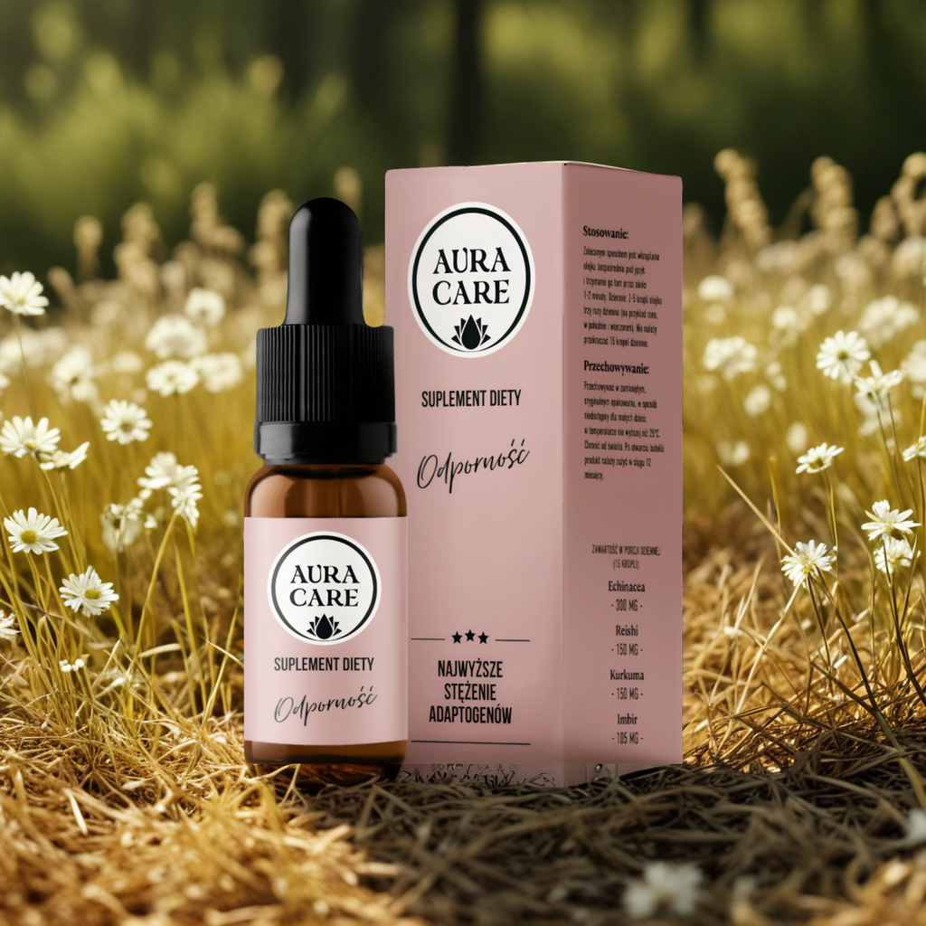 Odporność AURA CARE - Wsparcie organizmu - 10ml, około 300 kropli