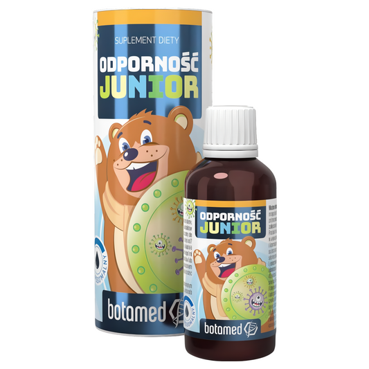 Odporność Junior Botamed - Wspiera odporność u dzieci w wieku szkolnym - 50 ml