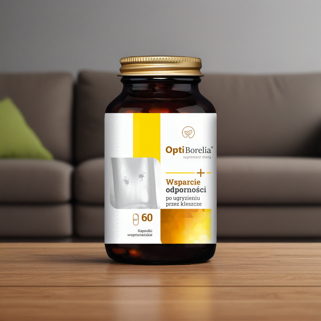 Opti Borelia NaturDay - Naturalne wsparcie przeciwko boreliozie - 60 kapsułek
