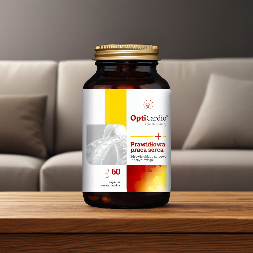 Opti Cardio NaturDay - Wspiera pracę i funkcję serca - 60 kapsułek