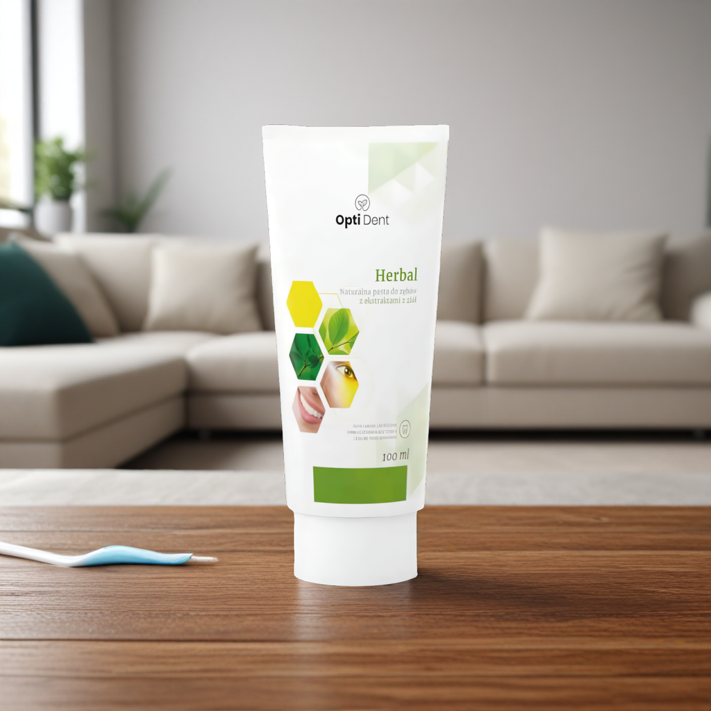 OptiDent Herbal NaturDay - Naturalna ziołowa pasta do zębów - 100 ml
