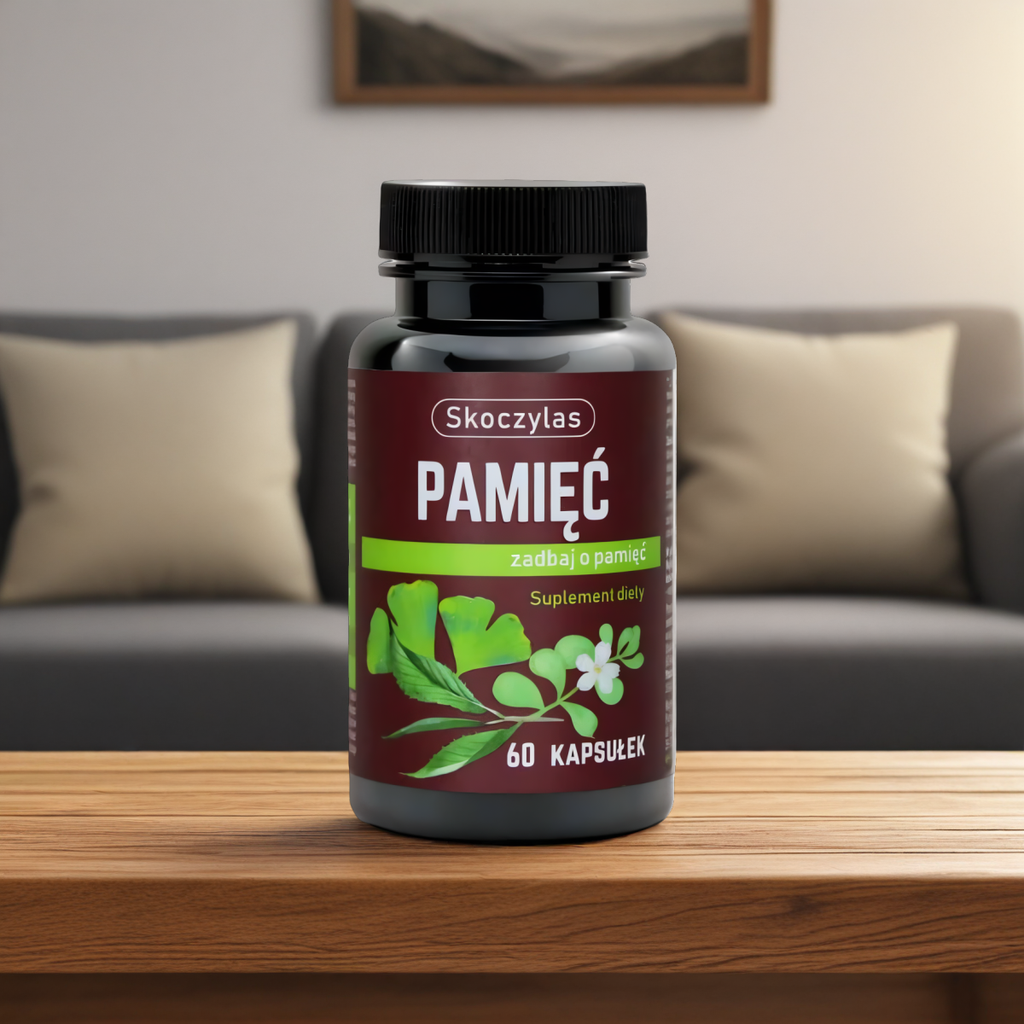 Pamięć Skoczylas - Wspomaga funkcje poznawcze - 60 kapsułek