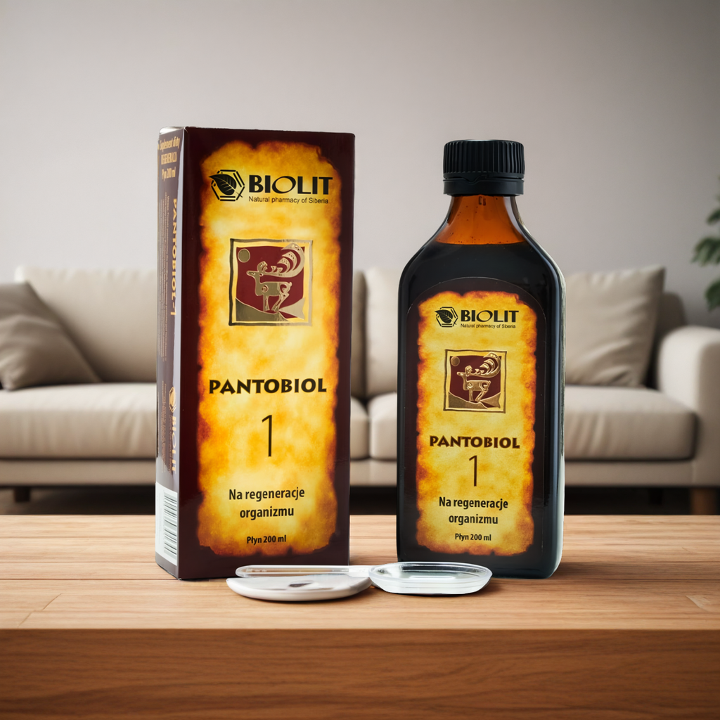 Pantobiol 1 BIOLIT - Na regeneracje organizmu - 200 ml