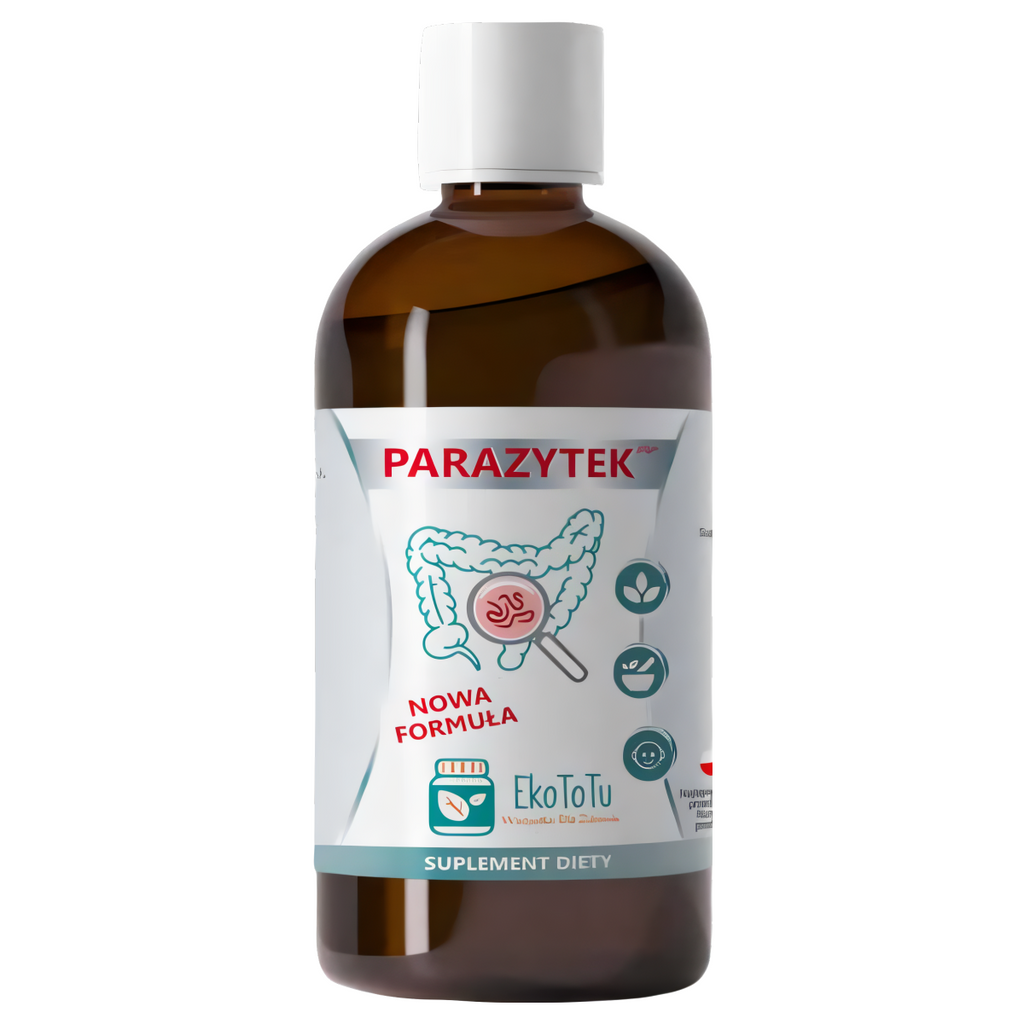 PARAZYTEK Płyn EkoToTu - 9 ekologicznych ziół o działaniu oczyszczającym - 100 ml