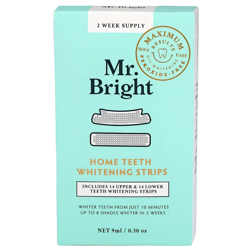 Paski do wybielania zębów Mr. Bright Home Teeth Whitening Strips 14-dniowa kuracja