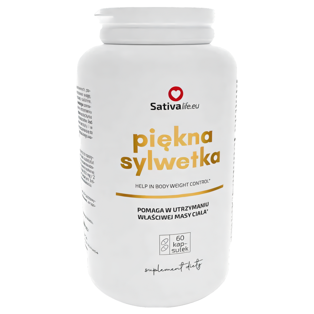 Piękna sylwetka Sativa Life - Naturalne wsparcie w odchudzaniu - 60 kapsułek