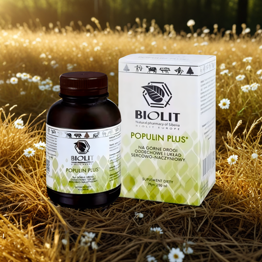 Populin Plus BIOLIT - Na górne drogi oddechowe i układ sercowo-naczyniowy - 200 ml