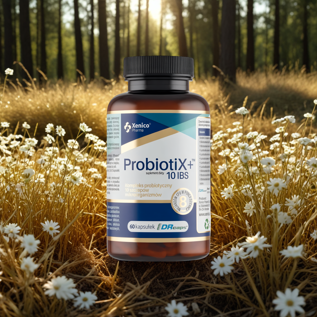ProbiotiX+ 10 IBS Xenico Pharma - Probiotyk - 60 kapsułek