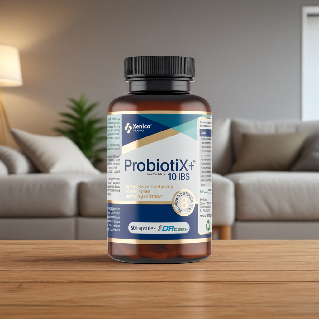 ProbiotiX+ 10 IBS Xenico Pharma - Probiotyk - 60 kapsułek