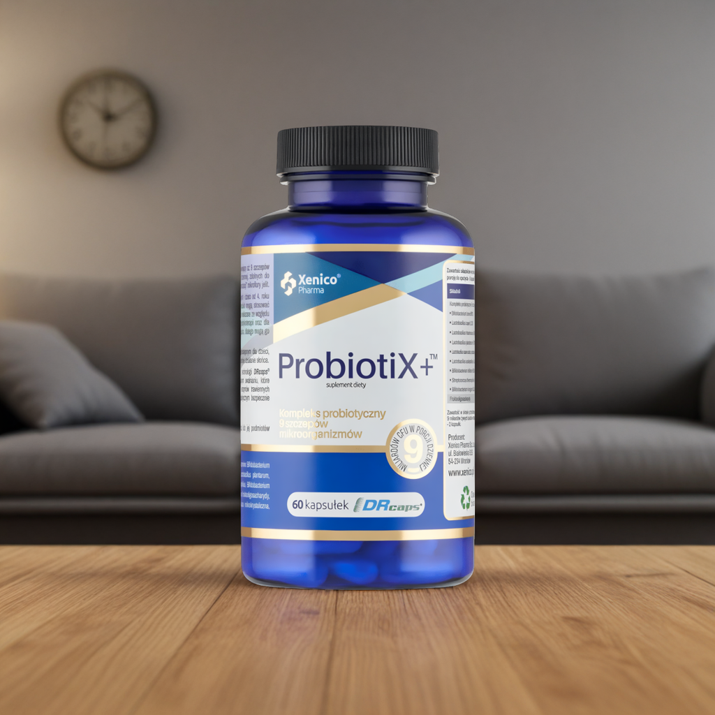 ProbiotiX Xenico Pharma - Probiotyk 9 szczepów - 60 kapsułek