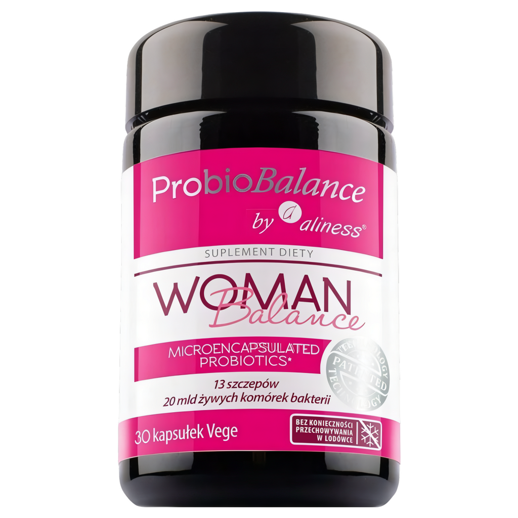 Probiotyk dla kobiet ProbioBalance WOMAN Balance Aliness - 30 kapsułek Vege