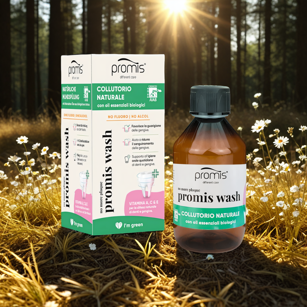 Promis Naturalny płyn do płukania jamy ustnej bez alkoholu i fluoru - 250 ml