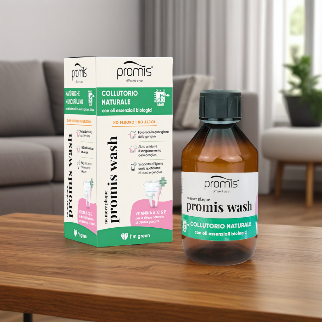 Promis Naturalny płyn do płukania jamy ustnej bez alkoholu i fluoru - 250 ml