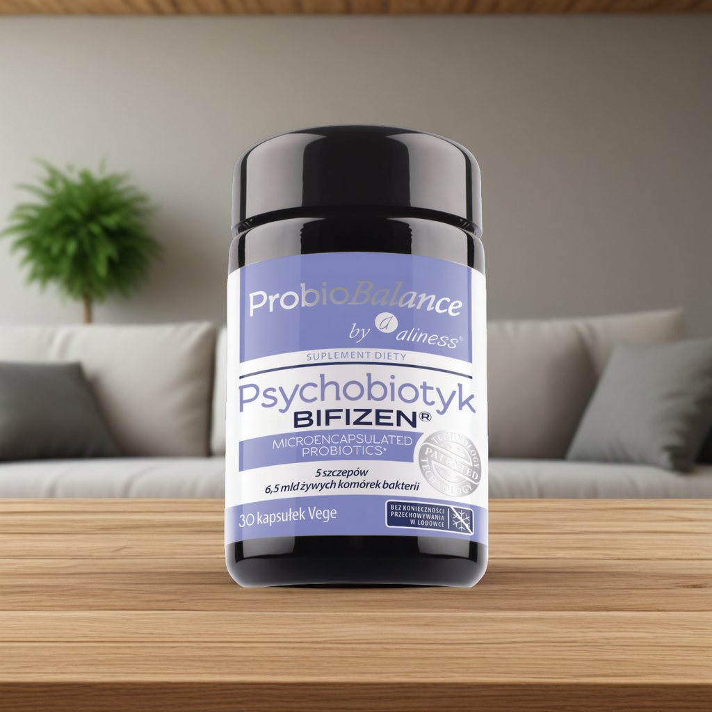 Psychobiotyk Bifizen 6,5 mld ProbioBalance Aliness - Wsparcie dla jelit - 30 kapsułek