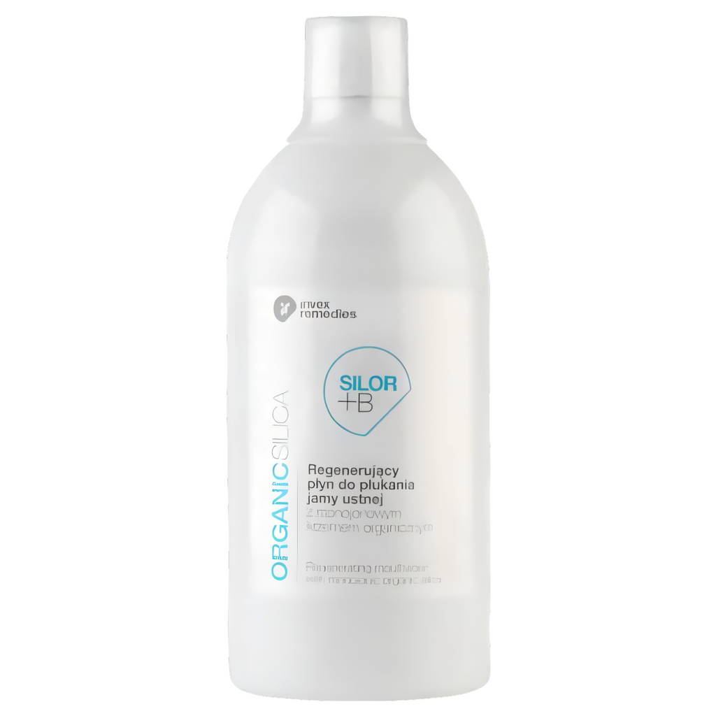 Regenerujący płyn do płukania jamy ustnej SILOR+B Invex Remedies - 1000 ml
