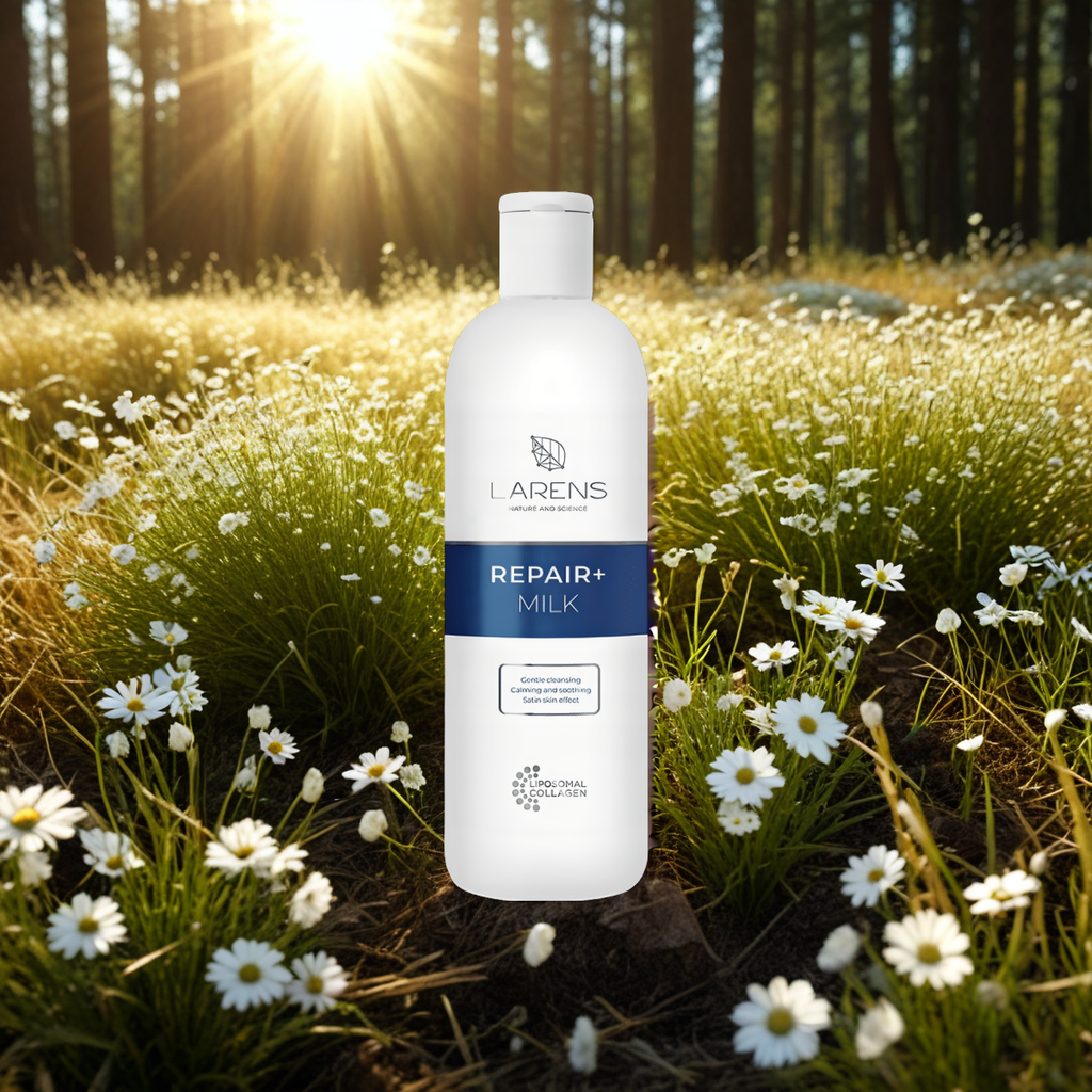 Repair Milk LARENS WellU - Pielęgnacyjne mleczko do demakijażu - 200 ml