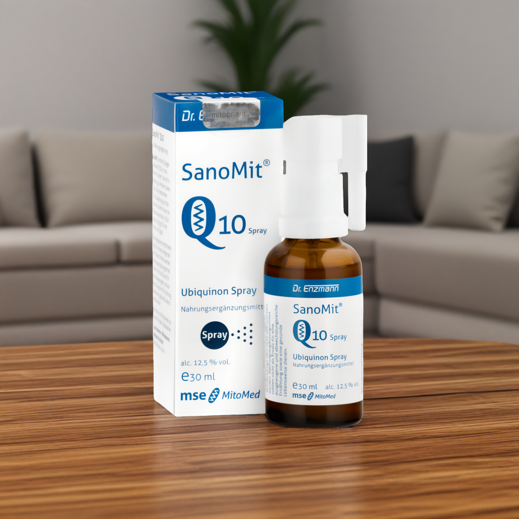SanoMit Q10 Mitopharma - Płynna postać koenzymu Q10 - 30 ml