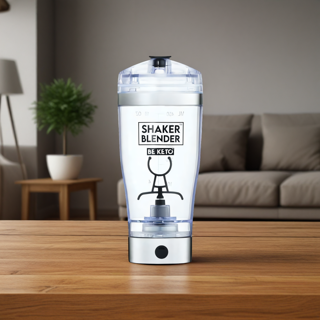 Shaker Blender BeKeto - Mikser elektryczny zasilany wydajnym akumulatorem - 450 ml
