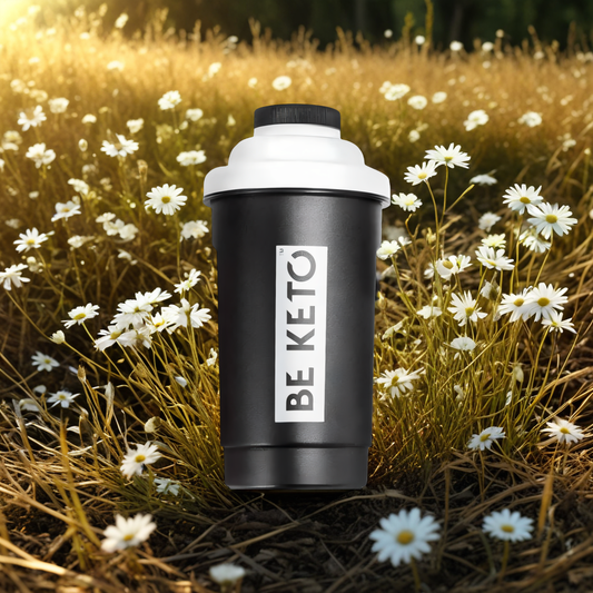 Shaker ekologiczny BeKeto - Z sitkiem do precyzyjnego mieszania - 550 ml