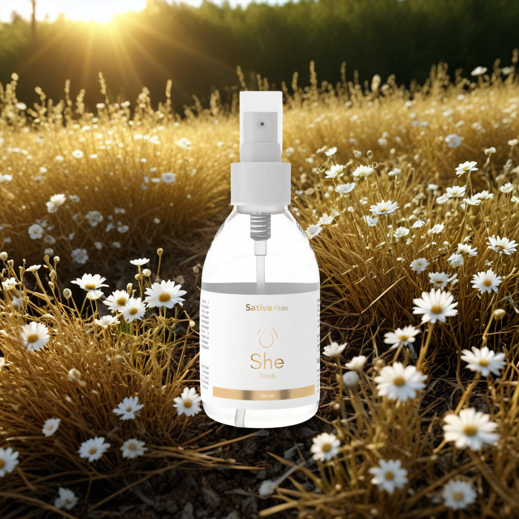 She Tonik Sativa Life - Odświeżenie i pielęgnacja skóry - 250 ml