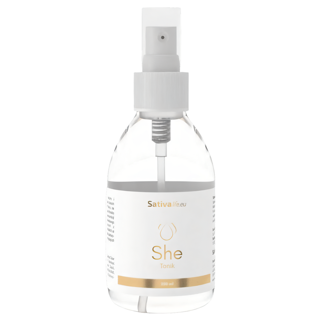 She Tonik Sativa Life - Odświeżenie i pielęgnacja skóry - 250 ml