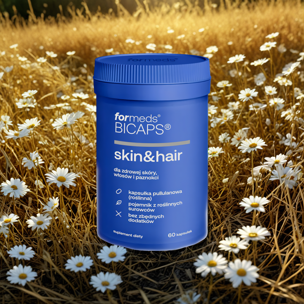 Skin & hair Formeds Bicaps - Dla zdrowej skóry, włosów i paznokci - 60 kapsułek