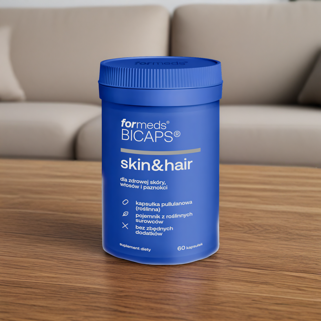 Skin & hair Formeds Bicaps - Dla zdrowej skóry, włosów i paznokci - 60 kapsułek