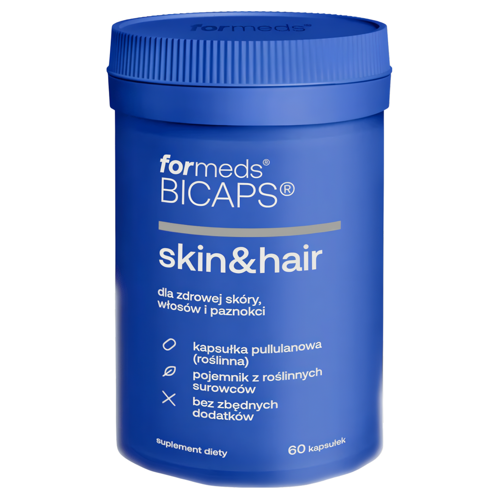 Skin & hair Formeds Bicaps - Dla zdrowej skóry, włosów i paznokci - 60 kapsułek