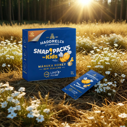 Snap Pack Haddrell's - Miód Manuka Dla dzieci UMF 5 - 10 saszetek