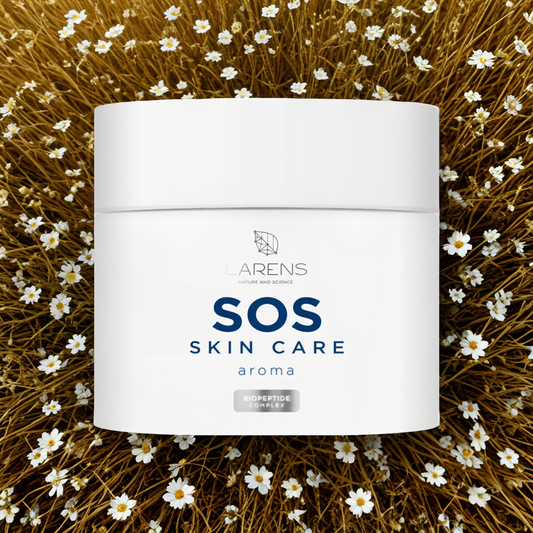 SOS Skin Care LARENS WellU - Intensywnie regenerujący krem - 150 ml Naturalny i Aroma (Zapach: naturalny)